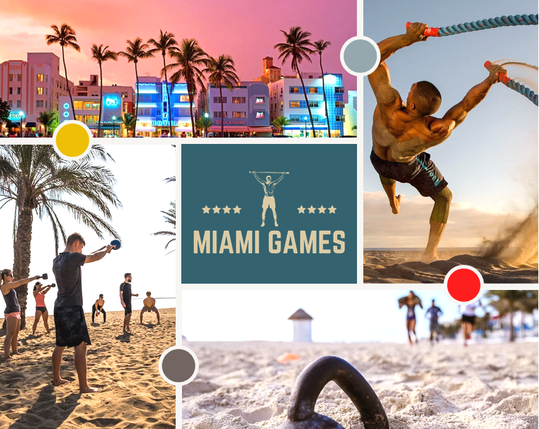 Miami Games bis board