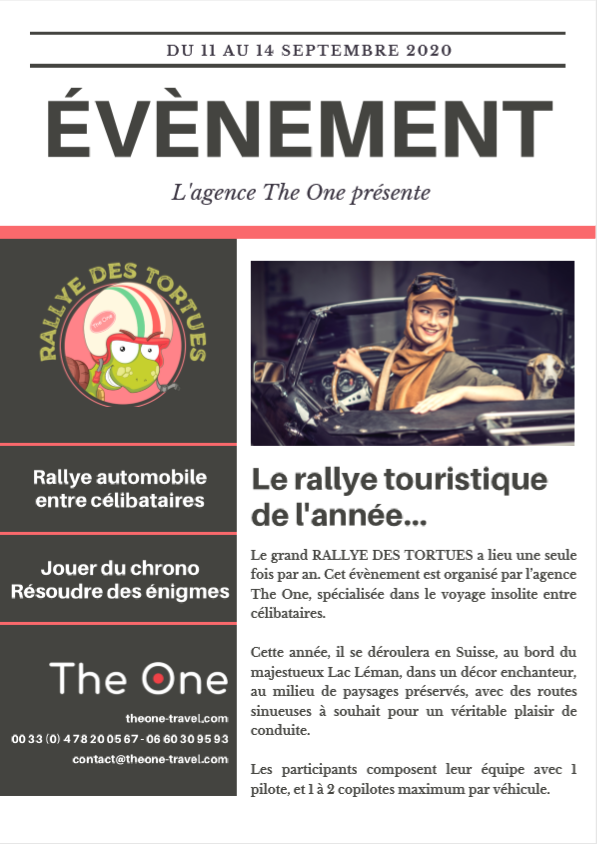 Rallye blog 1